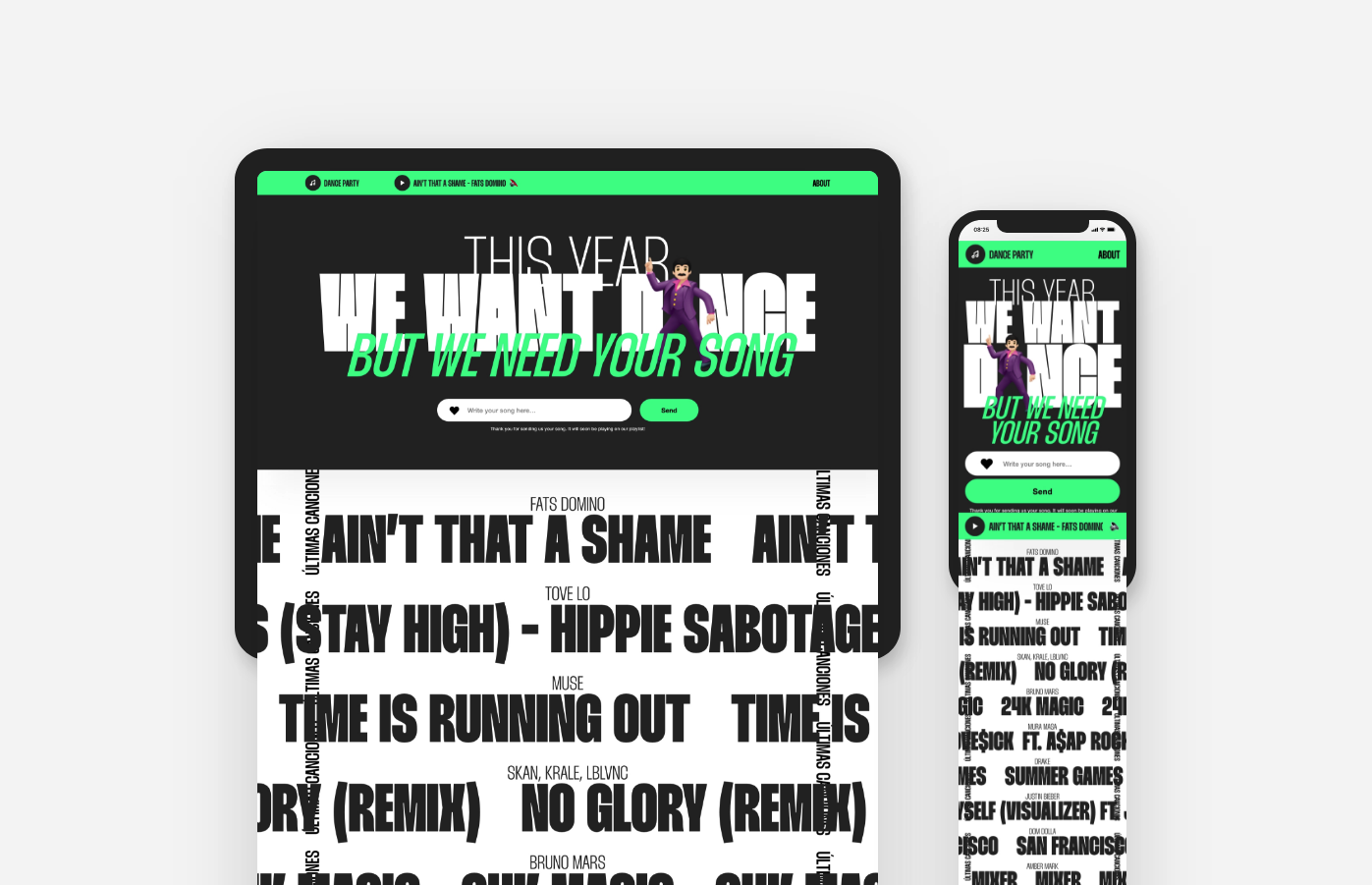 WE WANT D💃NCE
